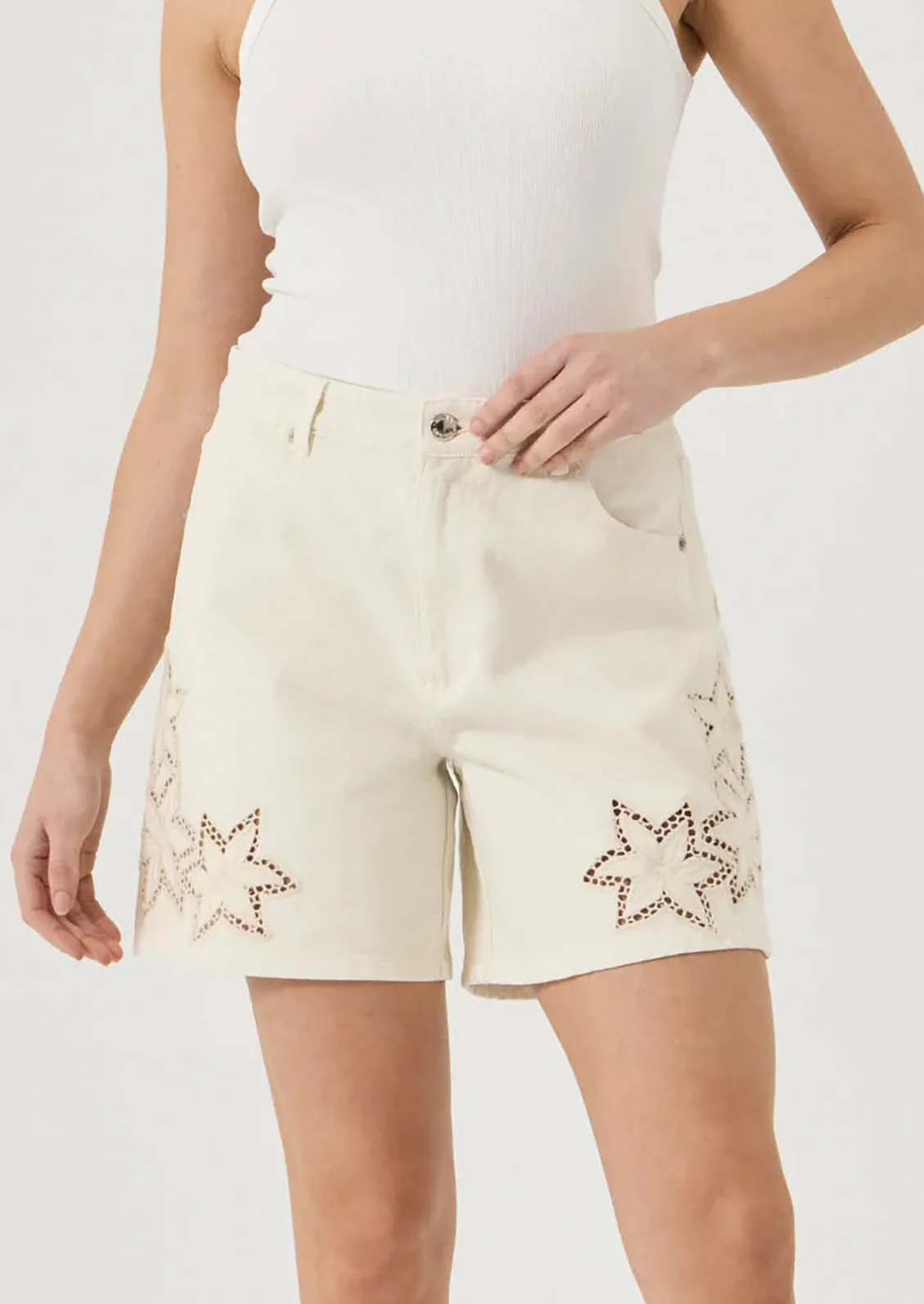 90's Relaxed Short in Bloom - Image 5