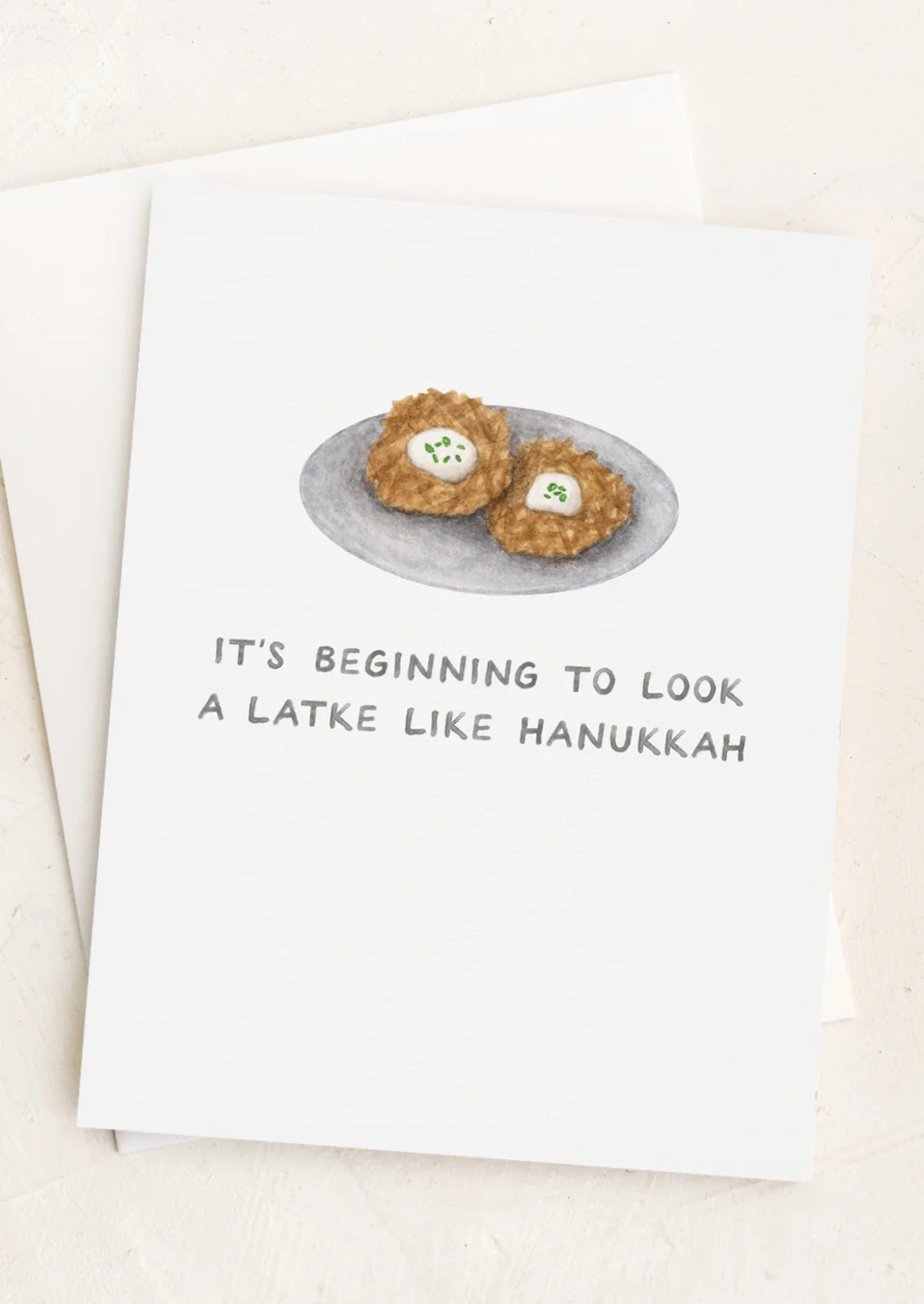 A Latke Like Hanukkah Card