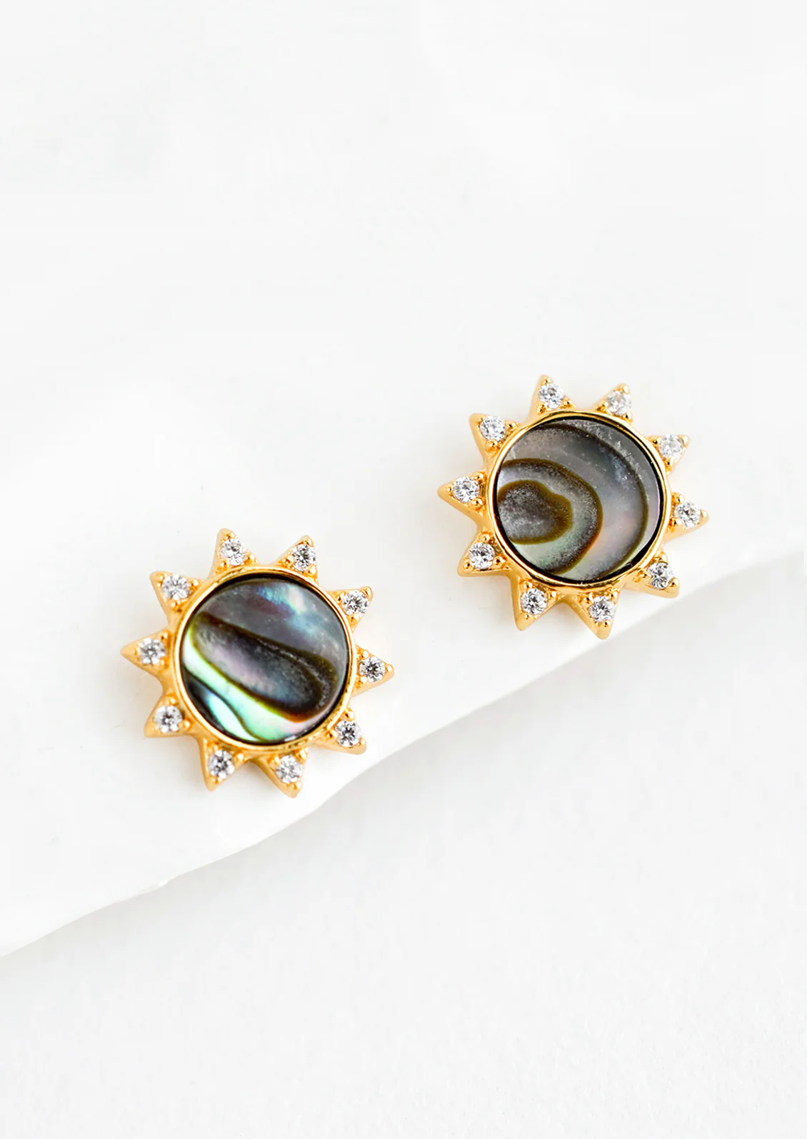 Soleil Stud Earrings - Image 2