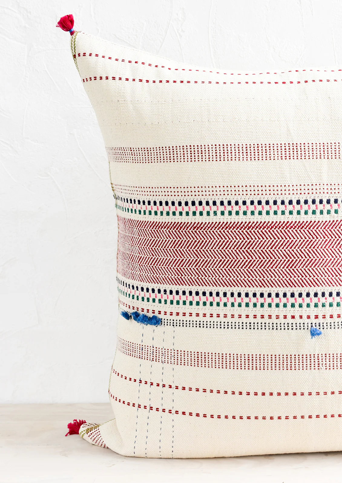 Ahir Pillow in Ruby Multi - Image 2