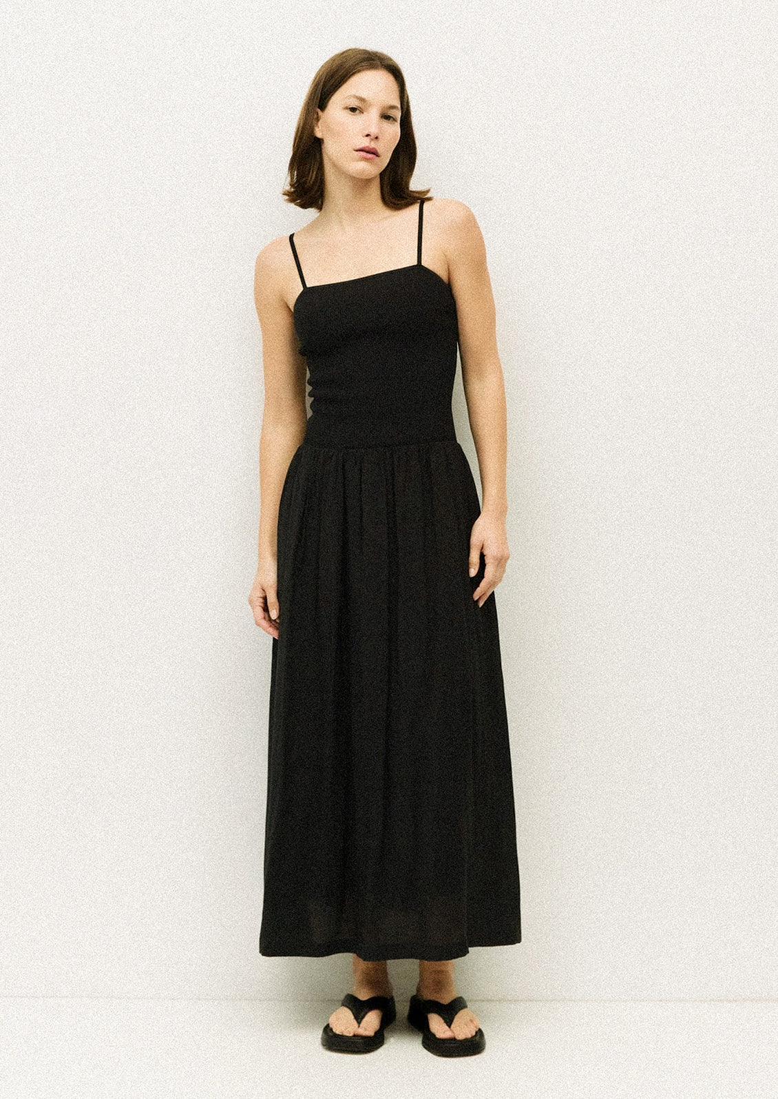 Alexa Ribbed Midi Dress - Image 4