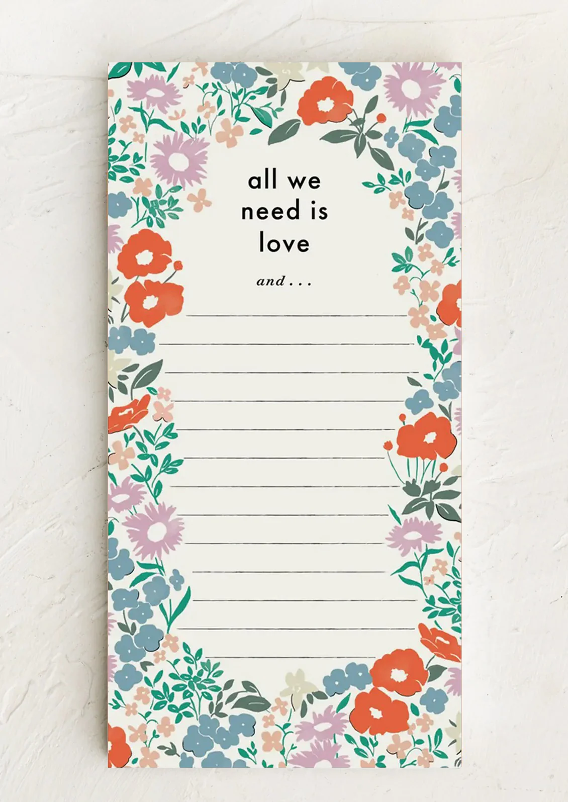 All We Need Notepad