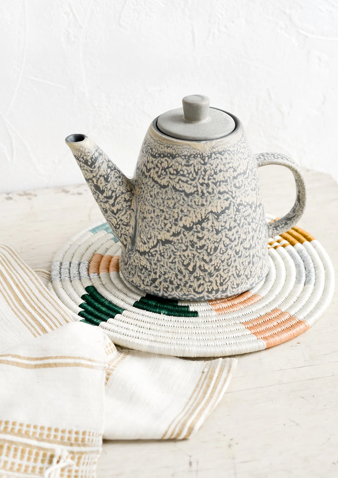 Ammonite Ceramic Teapot - Image 2
