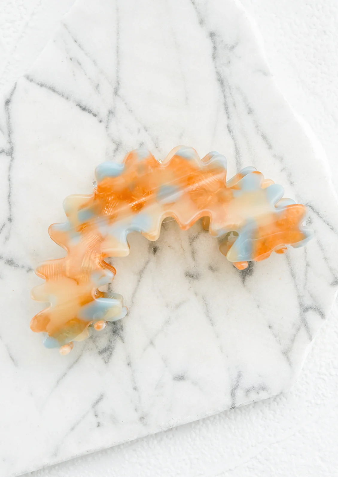Arched Squiggle Hair Clip