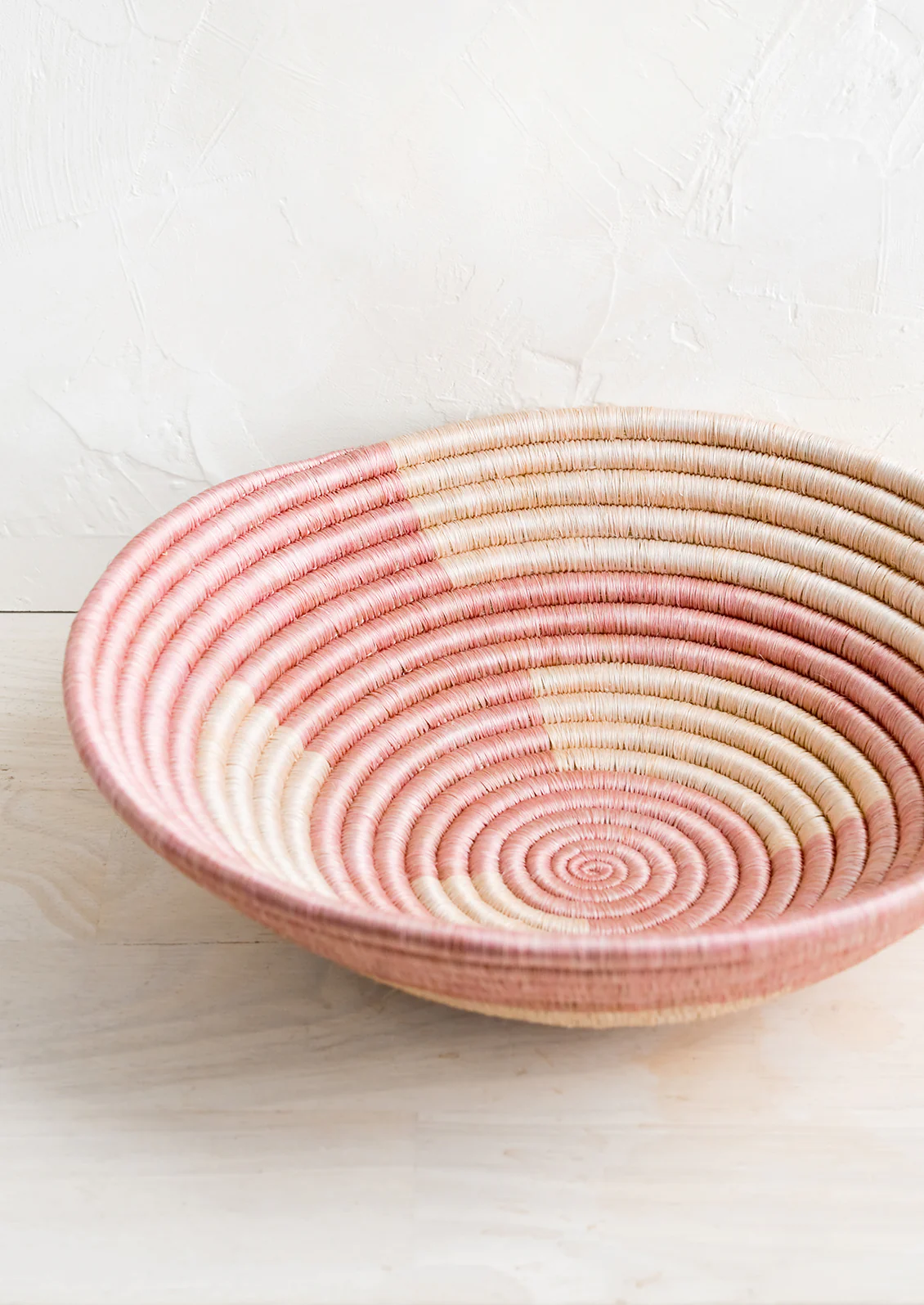 Arthouse Rose Sweetgrass Basket - Image 2