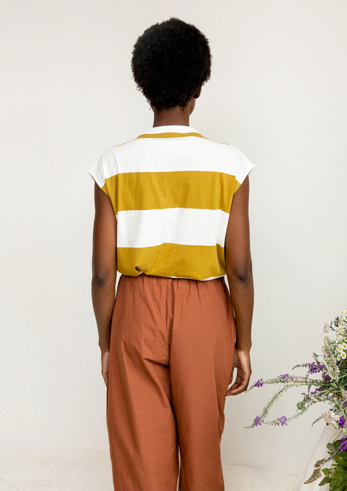 Aukai Striped Muscle Tee - Image 4