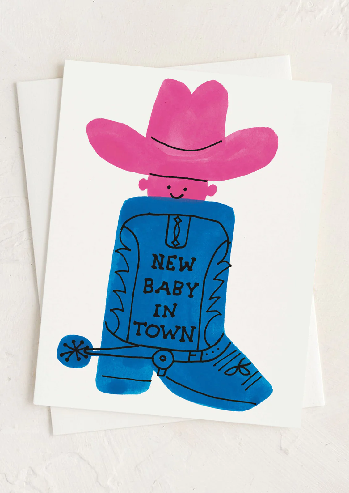 Baby In Boots Card