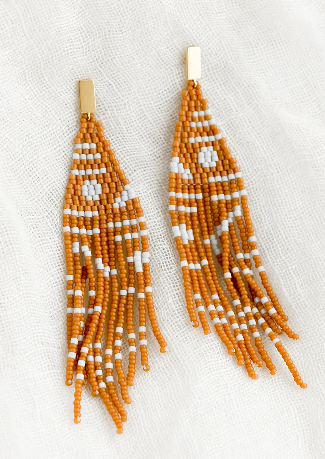 Batik Beaded Earrings - Image 2