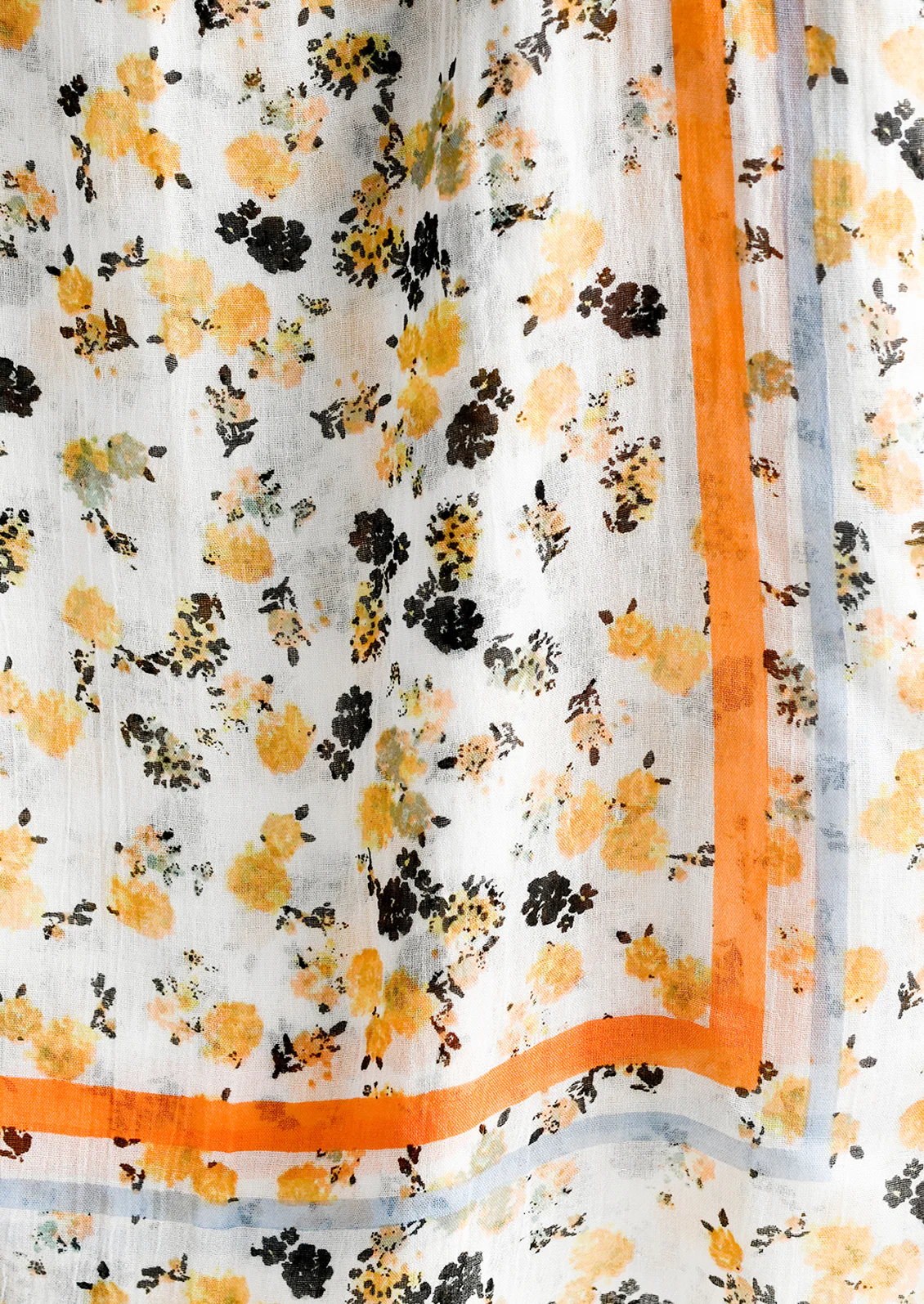 Bayeux Floral Cotton Scarf - Image 3