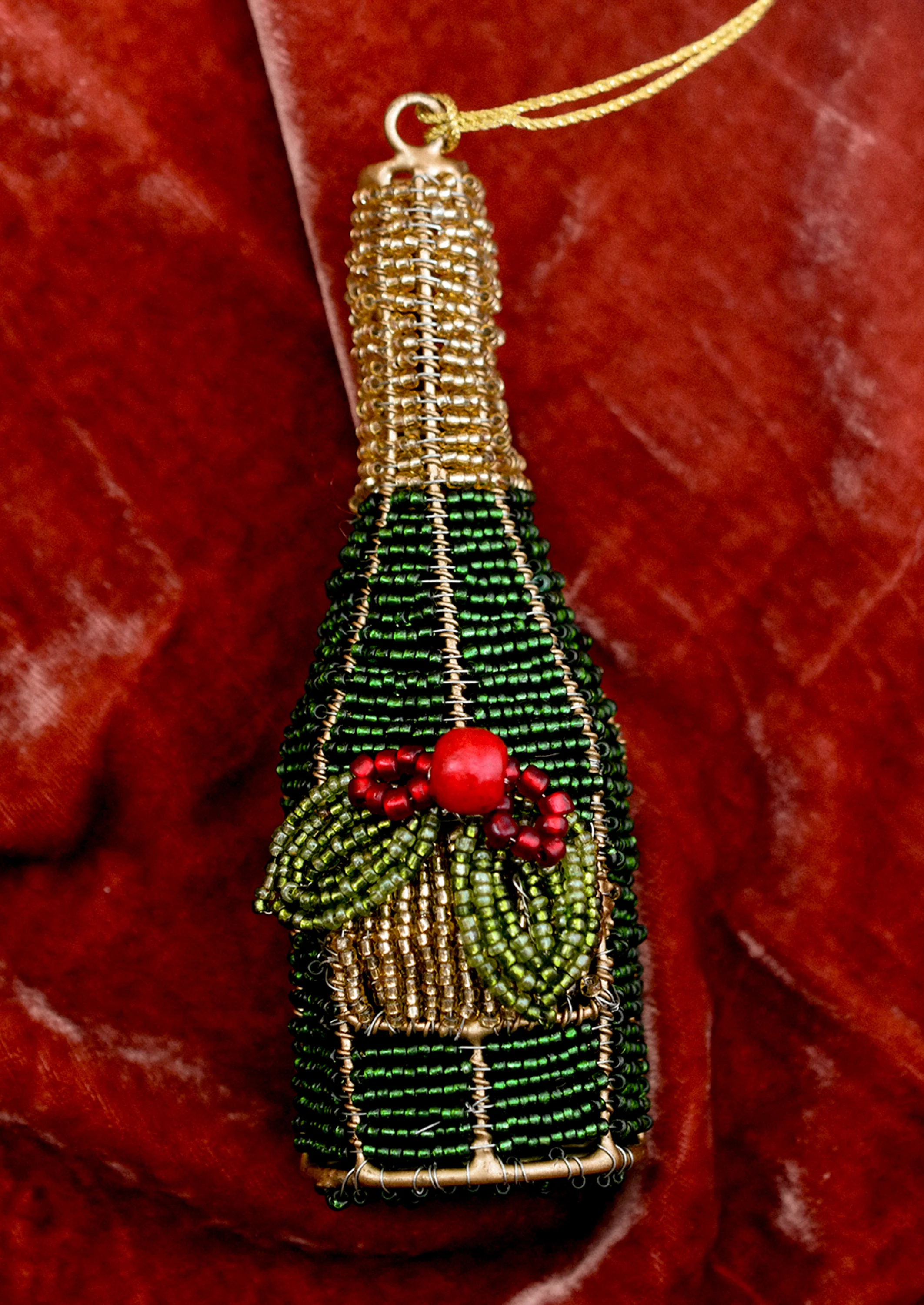 Holiday Champagne Ornament