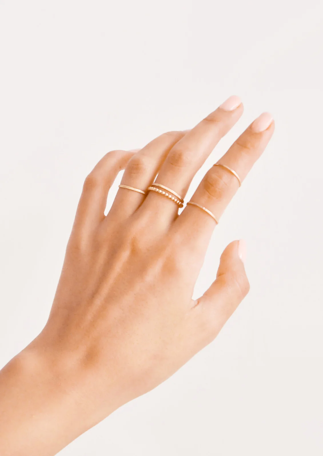 Beaded Stacking Ring - Image 2