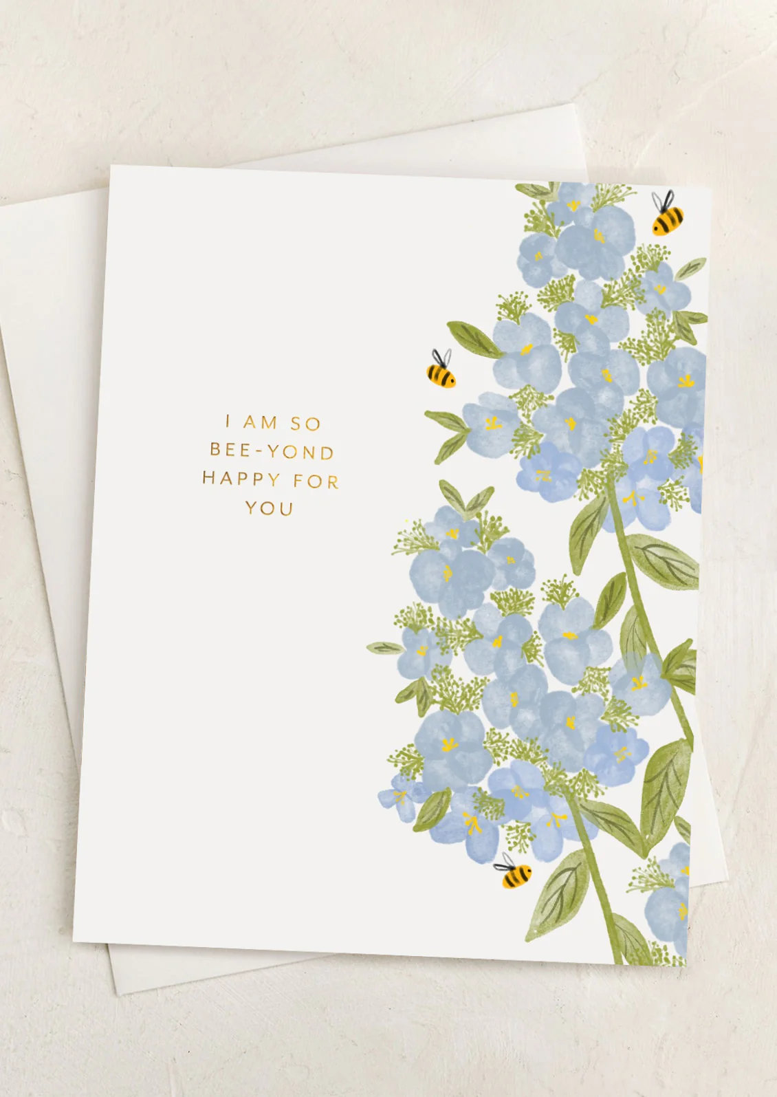 Bee-yond Happy For You Card