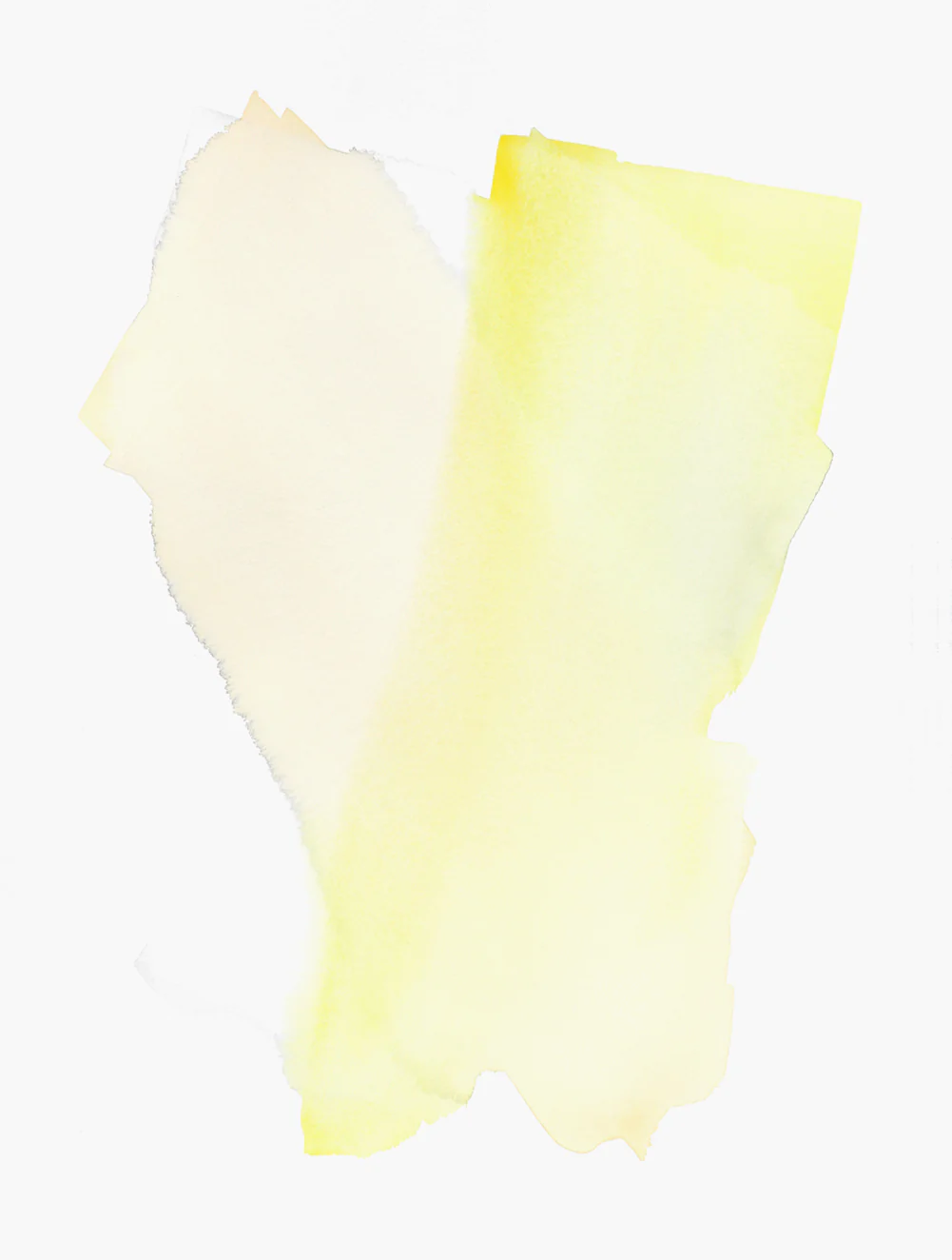 Beige Into Yellow Print