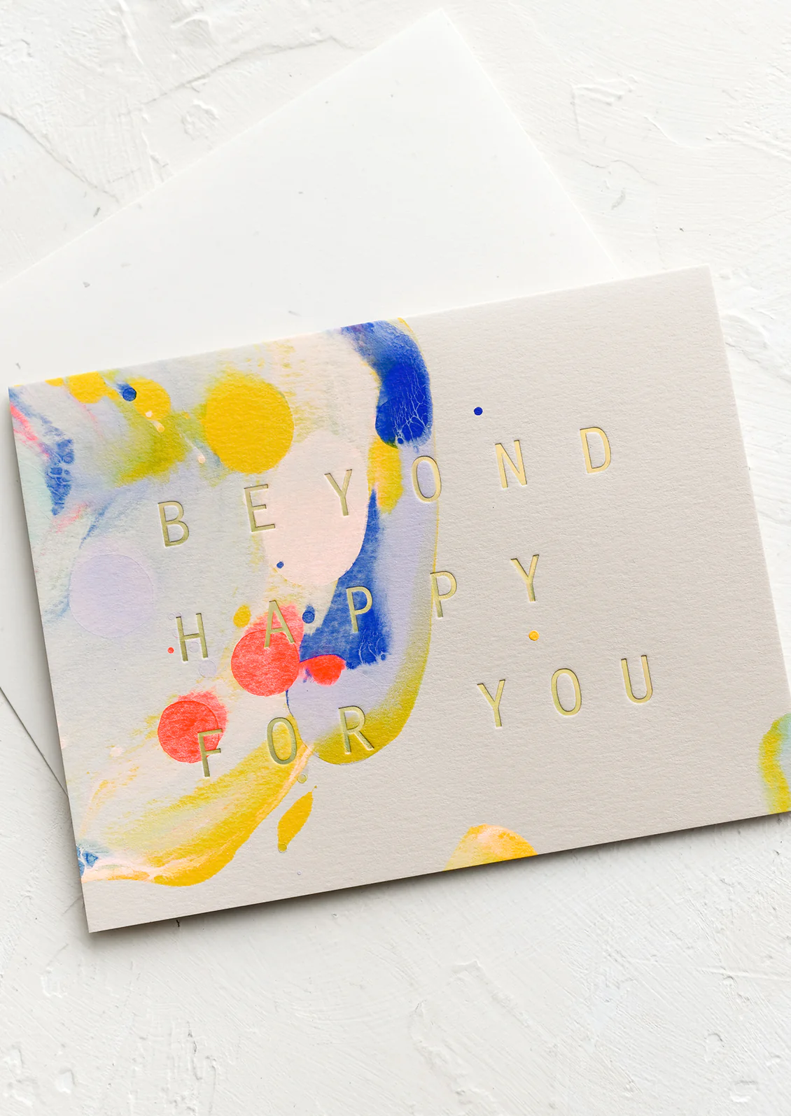 Beyond Happy For You Card