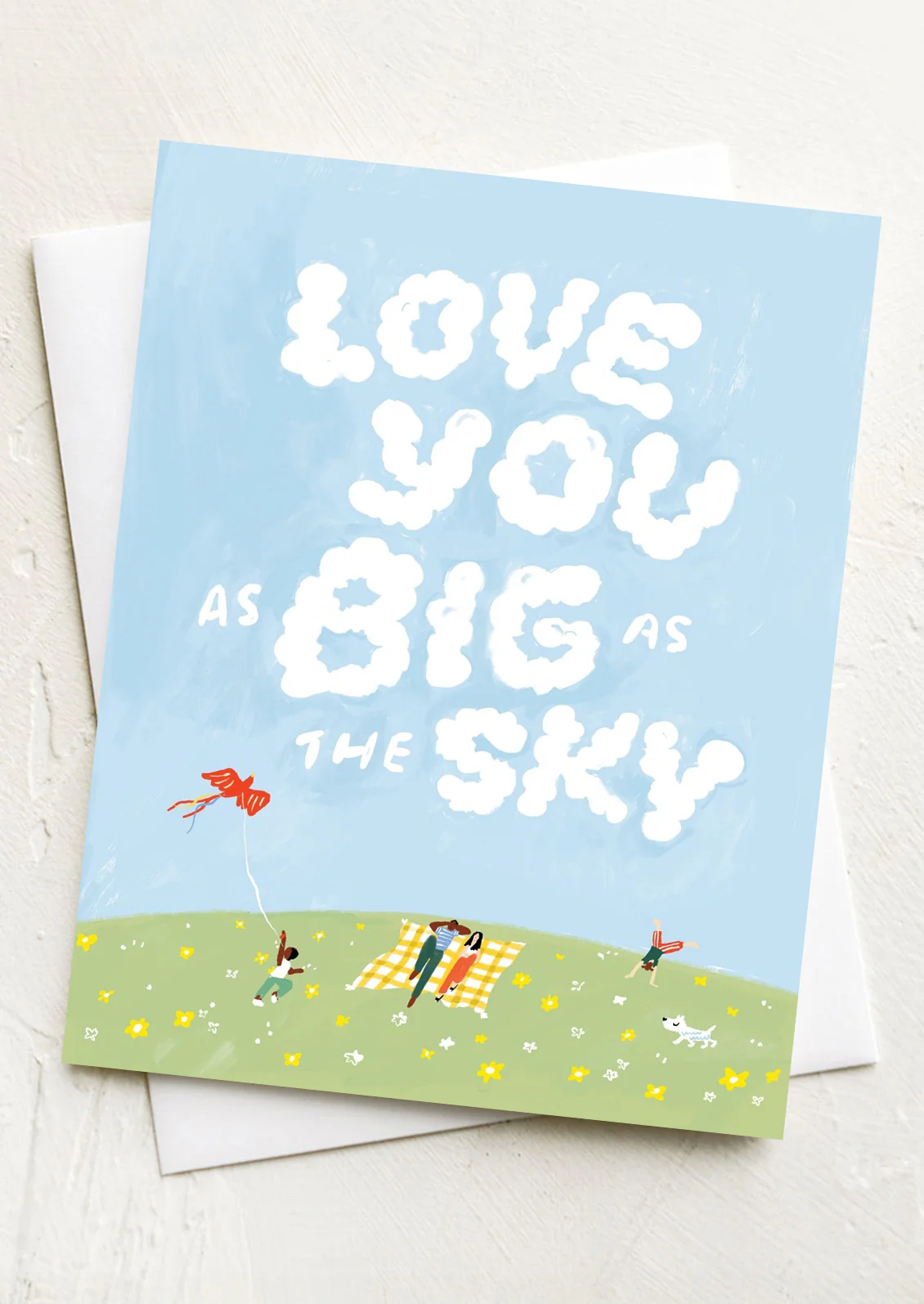 Big Sky Love Card