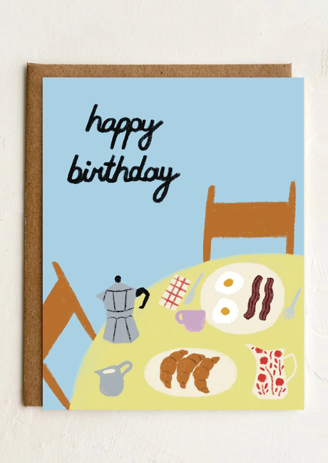 Birthday Breakfast Card