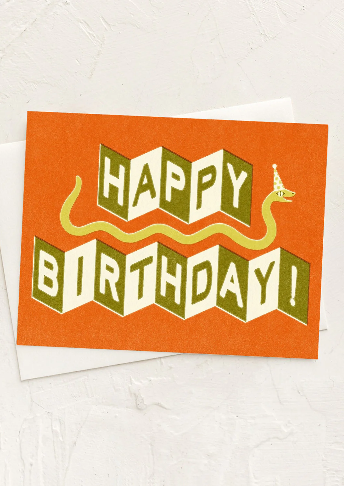 Birthday Snake Card