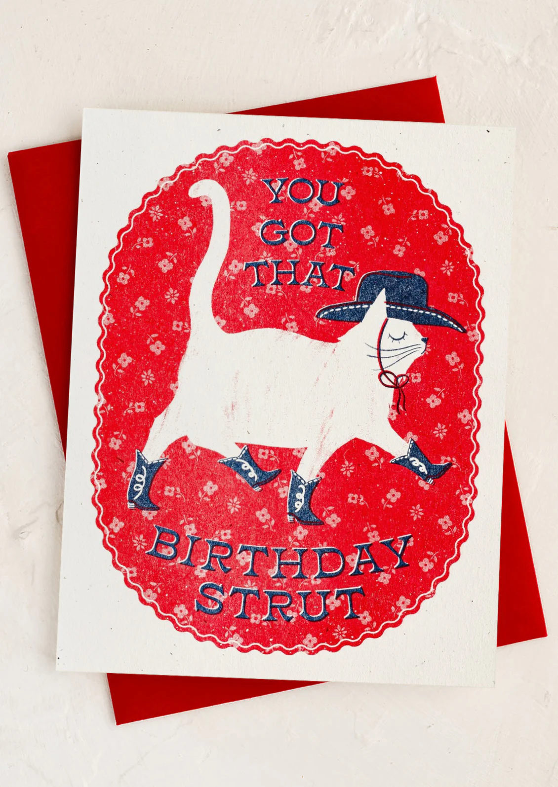 Birthday Strut Card