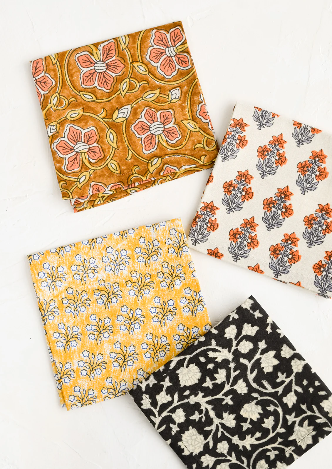 Block Print Cocktail Napkin Set - Image 2