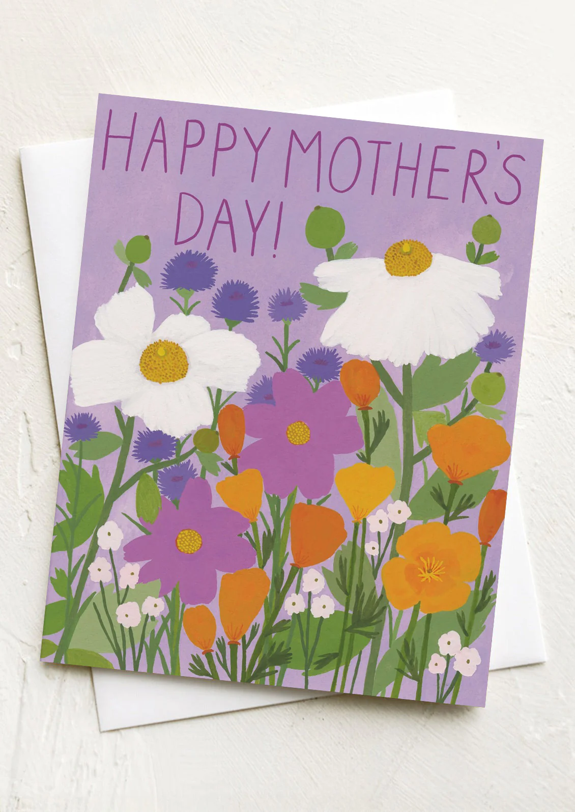 Blooming Poppies Mother's Day Card