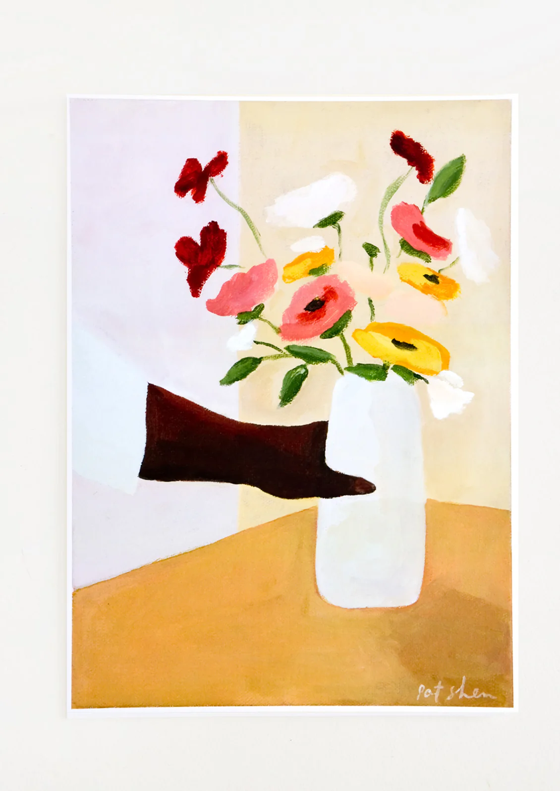 Blooms For The Table Print