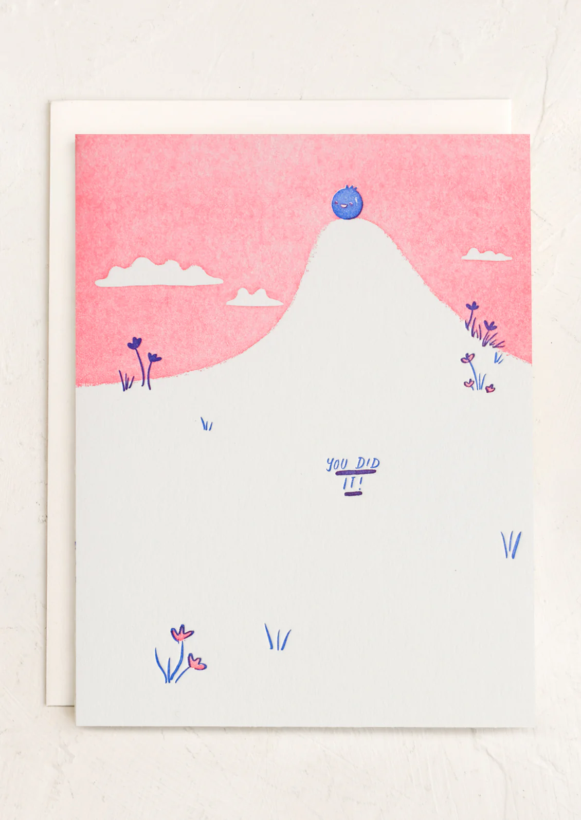Blueberry You Did It! Card