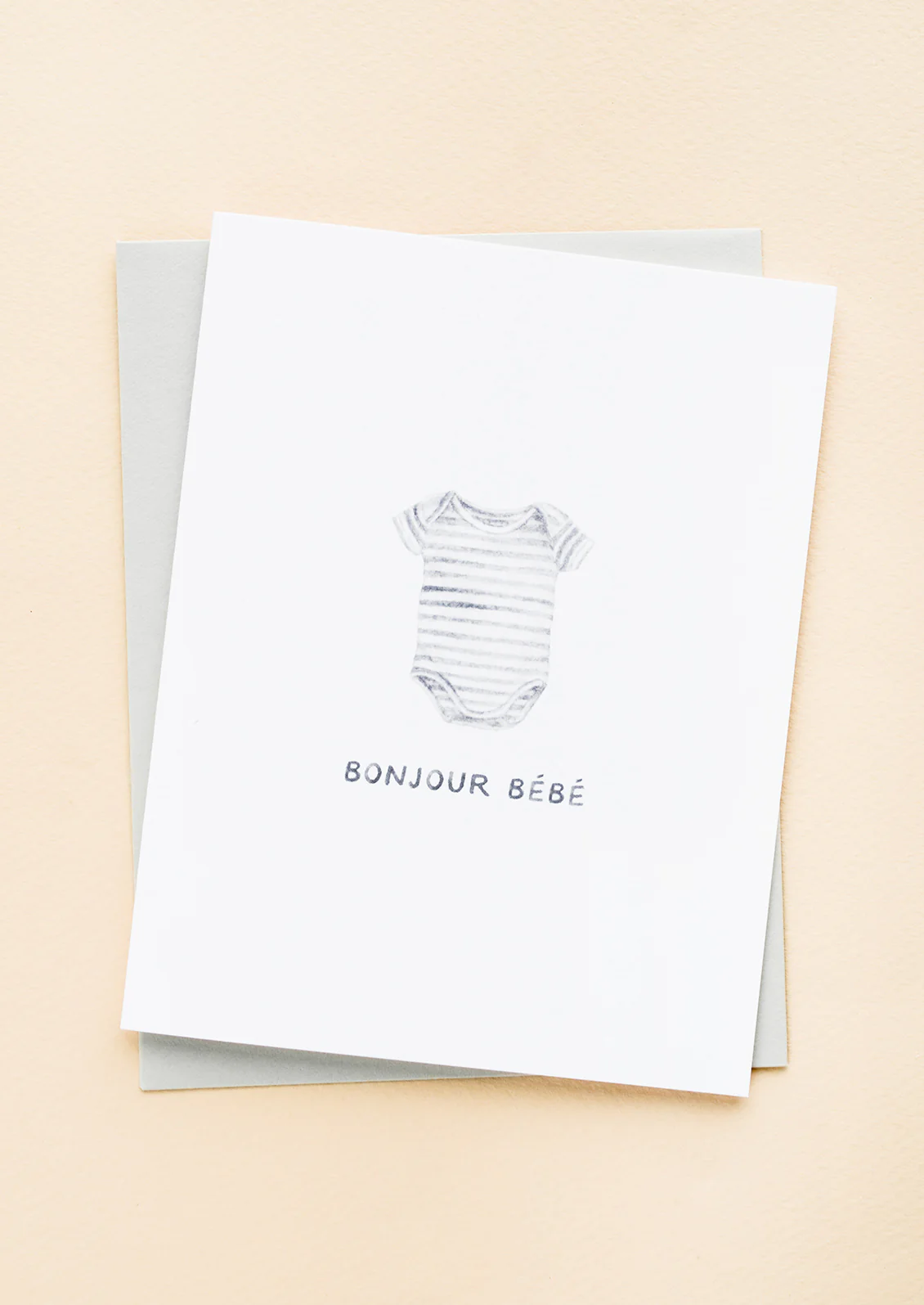 Bonjour Bebe Card
