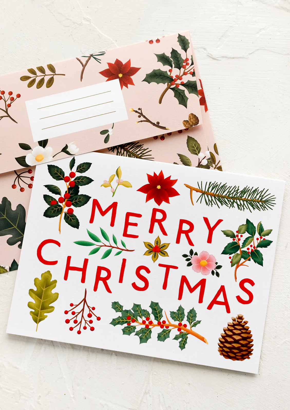 Botanical Christmas Card
