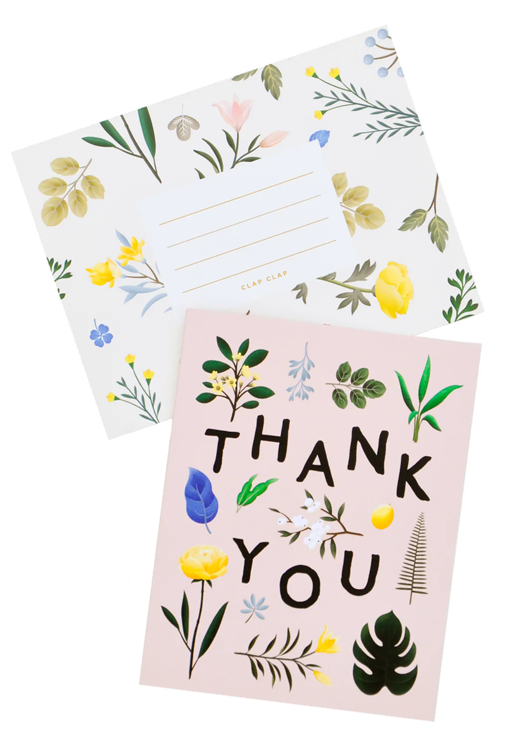 Botanical Floral Thank You Card - Image 3