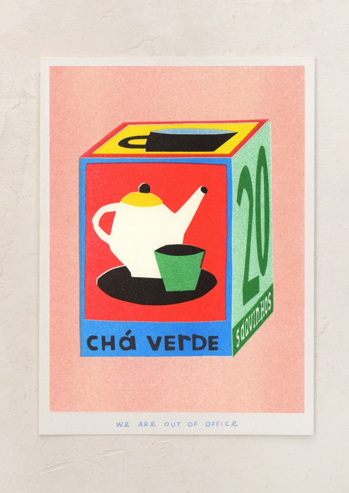 Box of Tea Bags Print