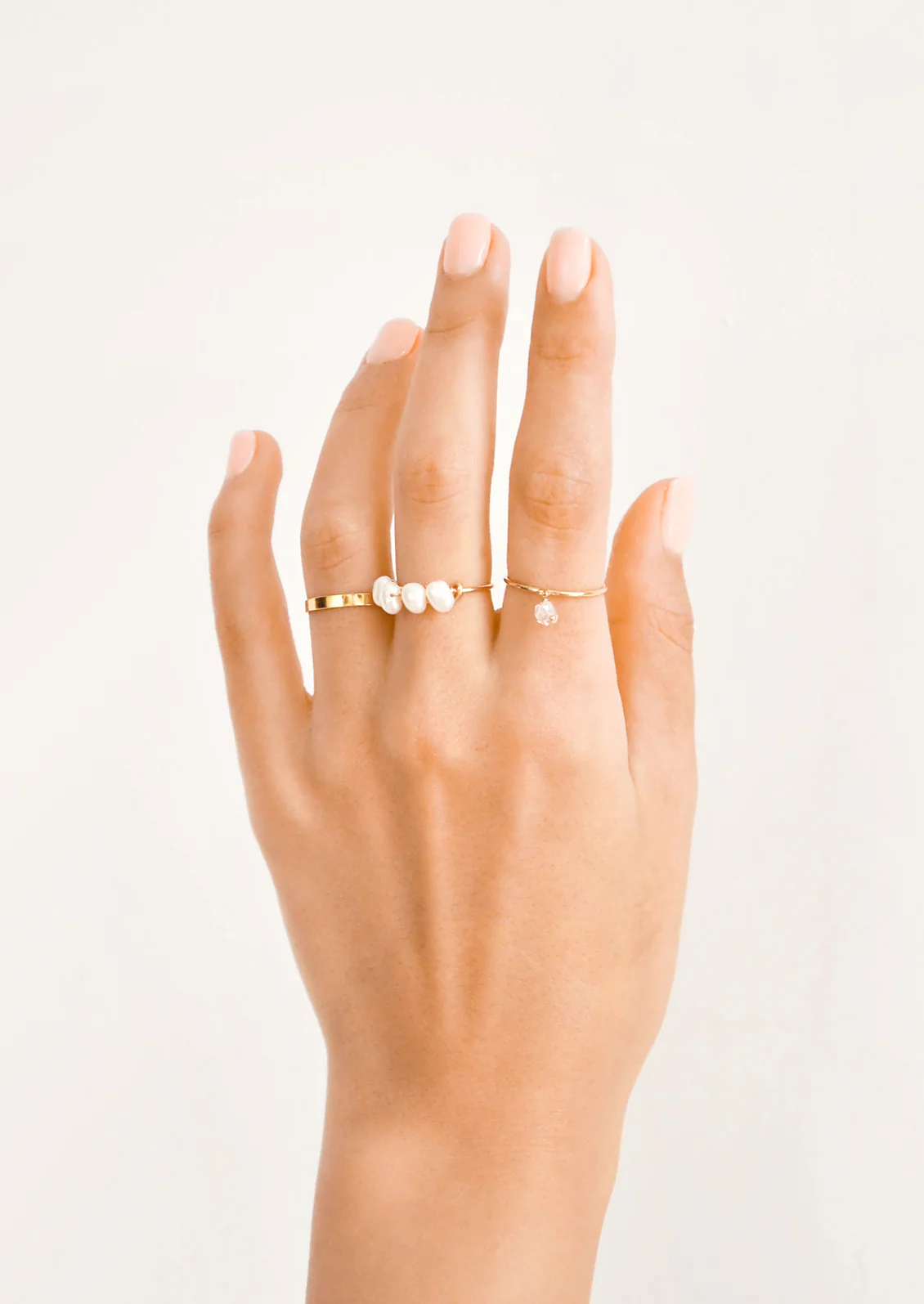 Braided Pearl Ring - Image 2