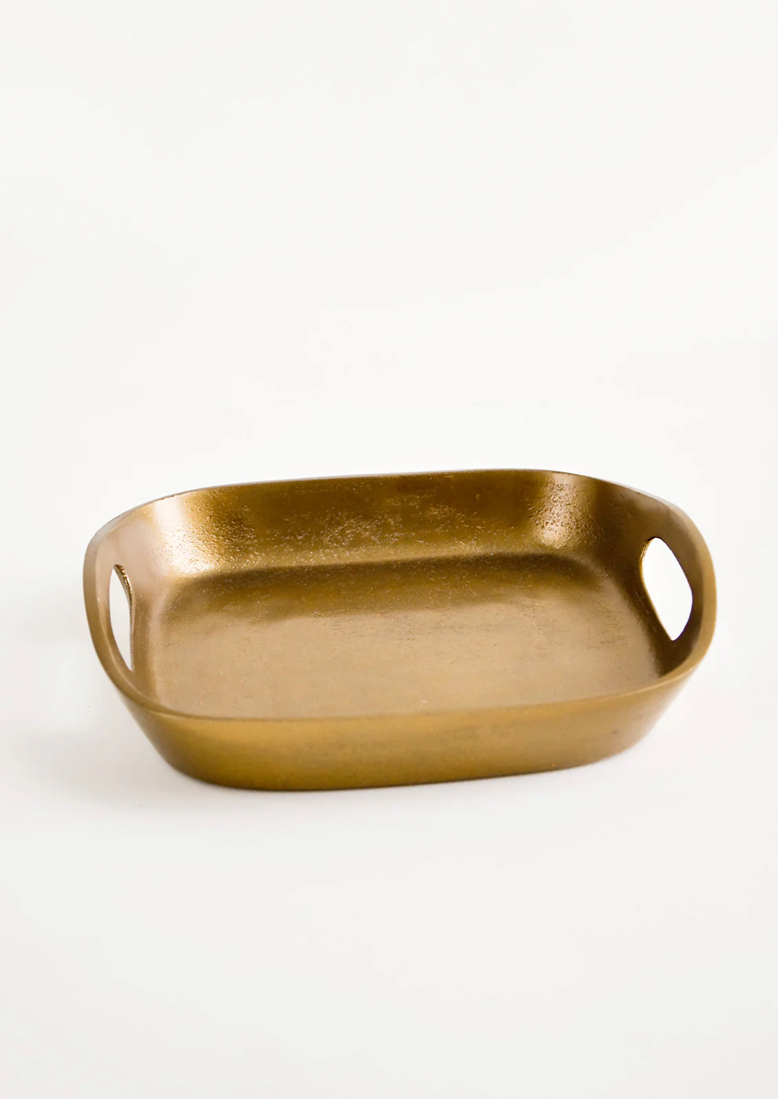 Brass Patina Catchall Tray