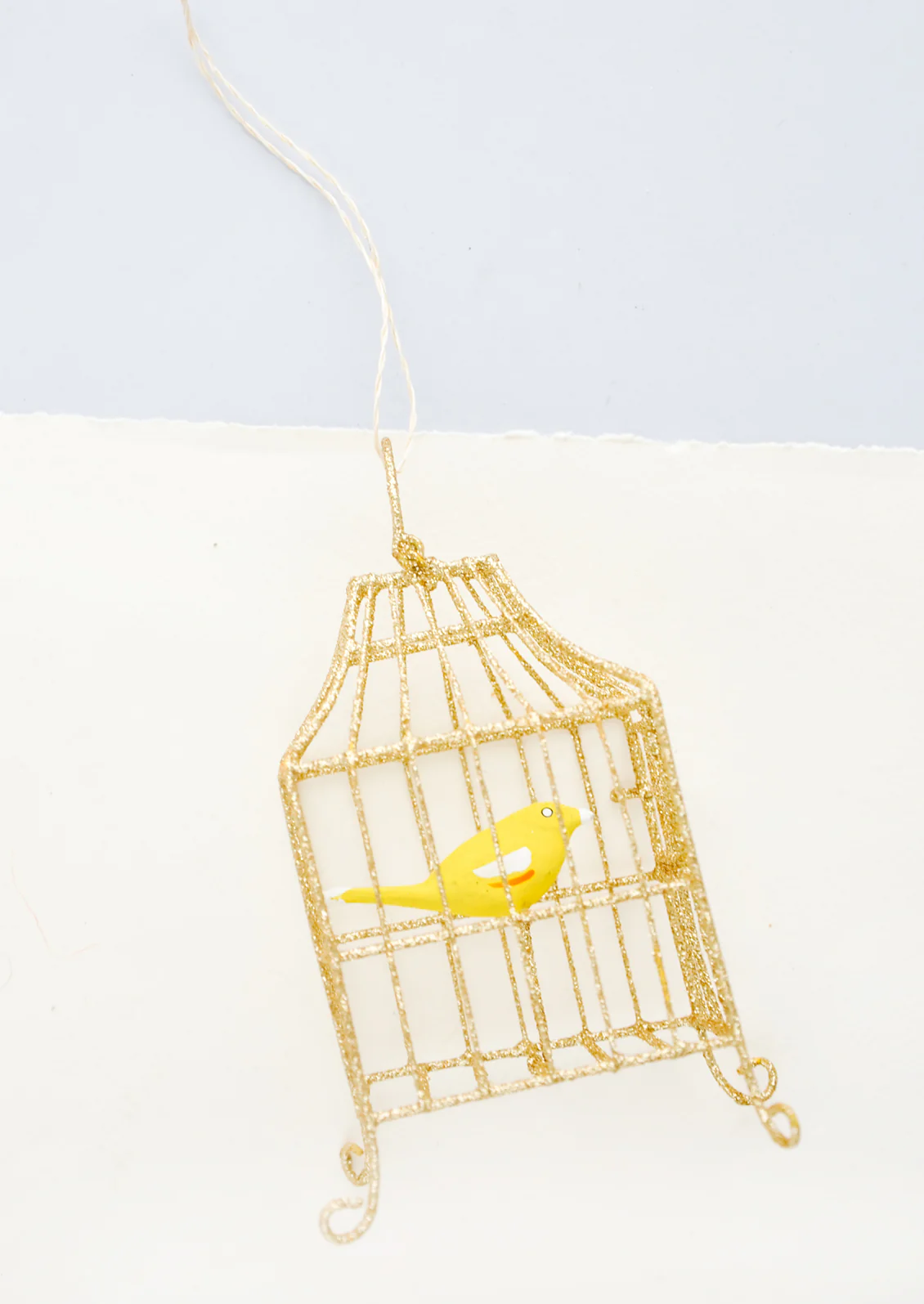 Caged Songbird Ornament - Image 2