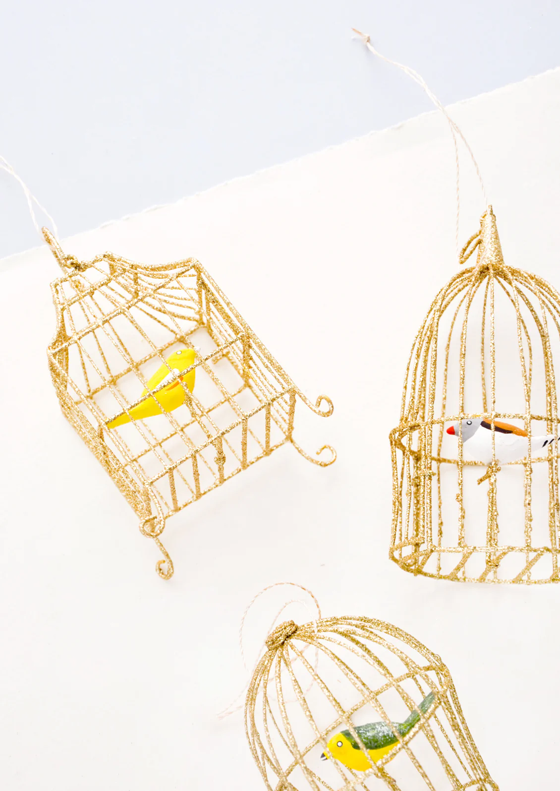 Caged Songbird Ornament - Image 3