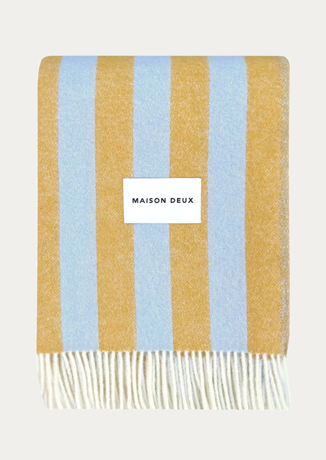 Candy Stripe Wool Blanket - Image 2