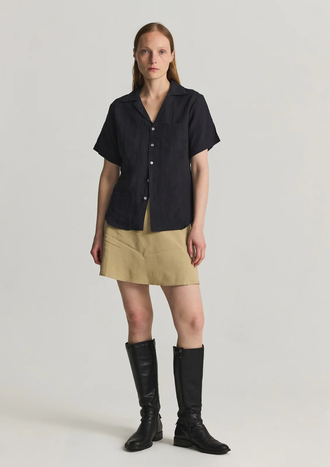 Carmine Linen Top - Image 6
