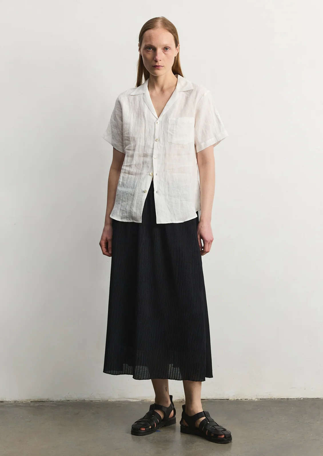 Carmine Linen Top - Image 7