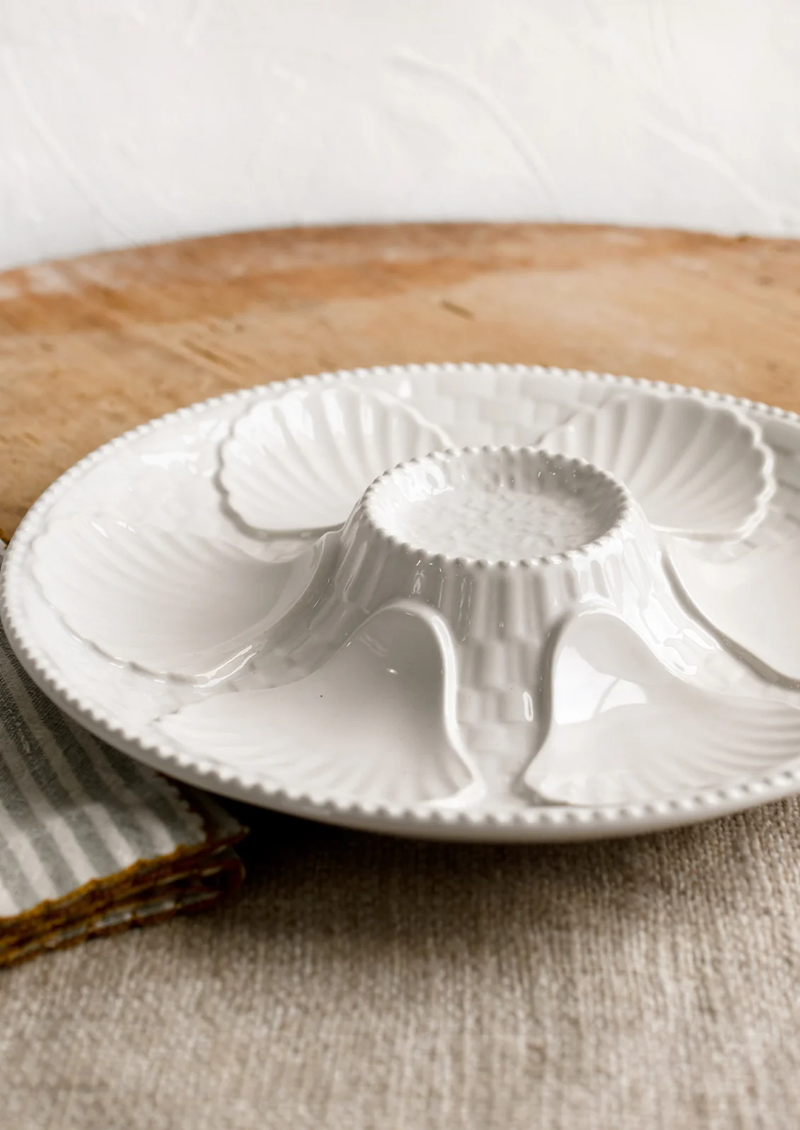 Ceramic Oyster Serving Plate - Image 3