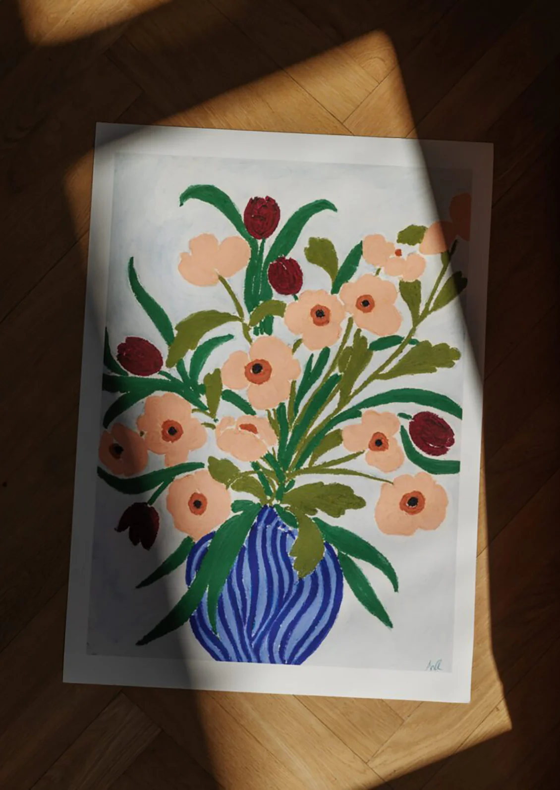Cerulean Still Life Print - Image 2