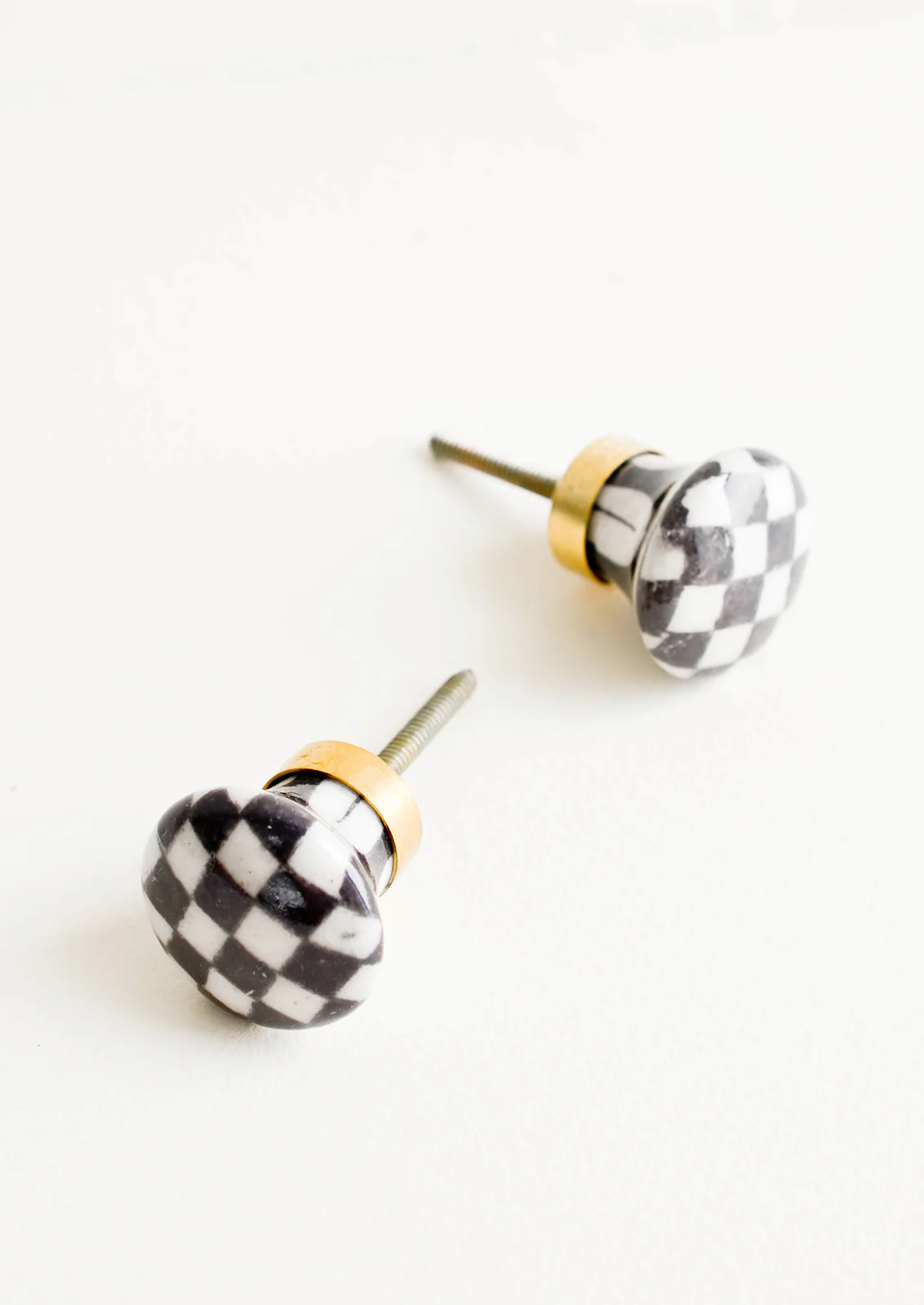Checkered Ceramic Knob