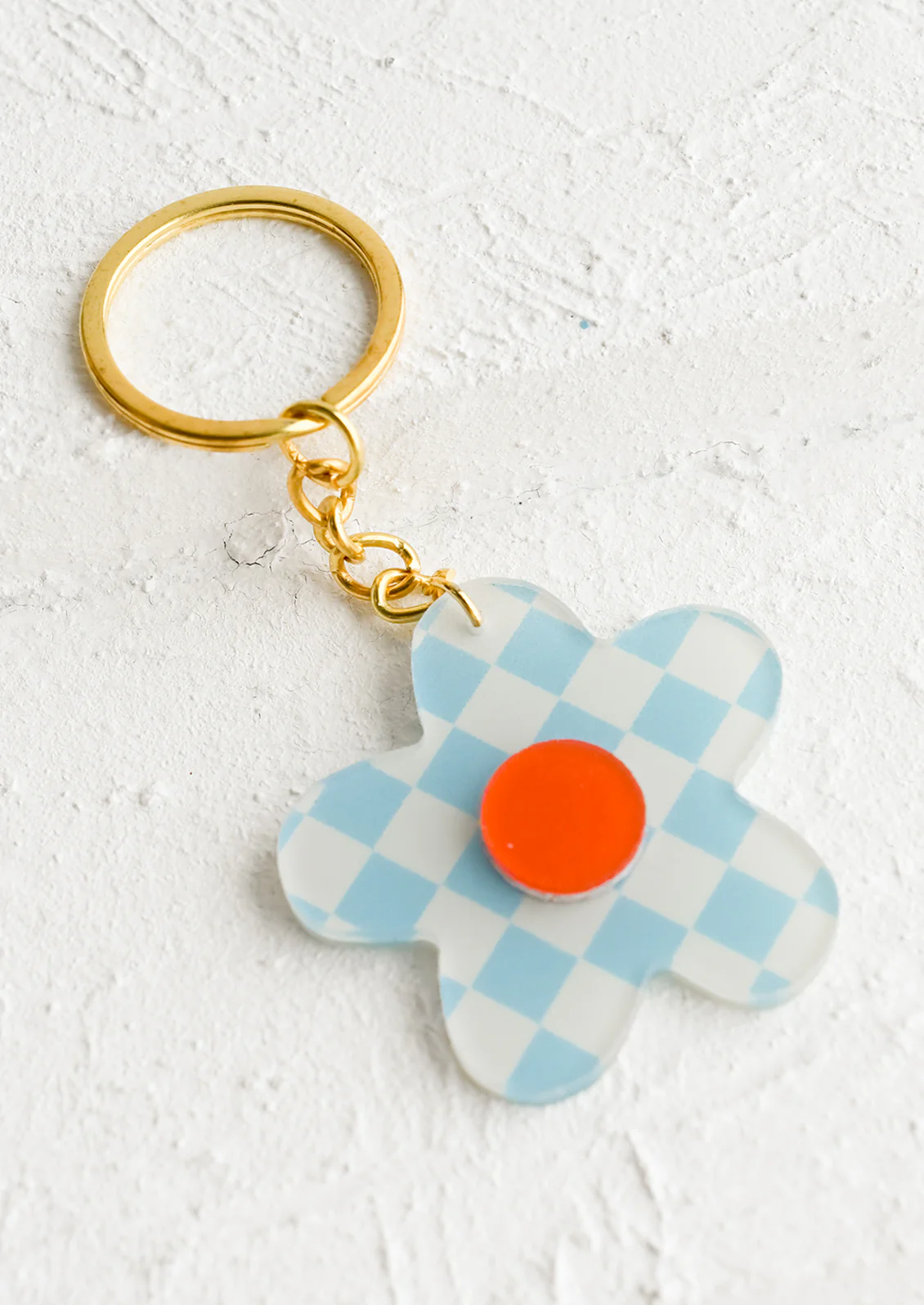 Checkered Daisy Keychain - Image 6