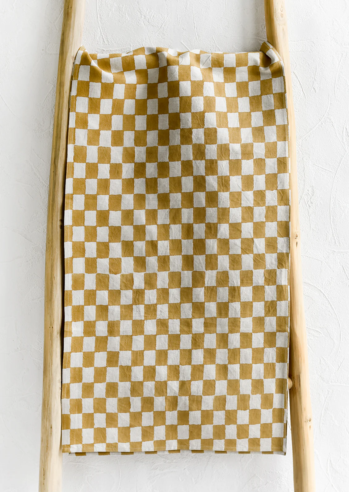 Checkered Linen Table Runner - Image 3
