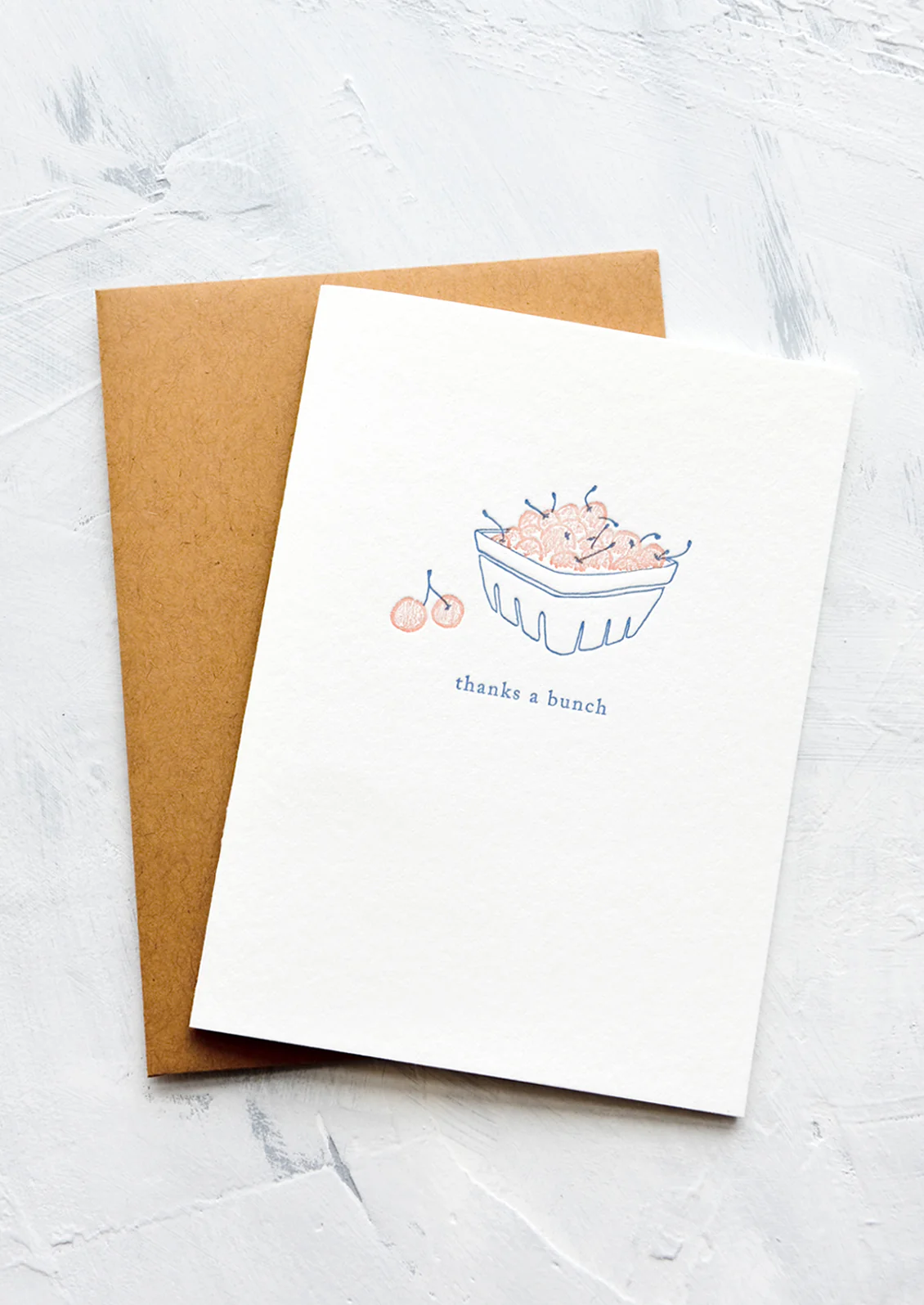 Cherries Thank You Card