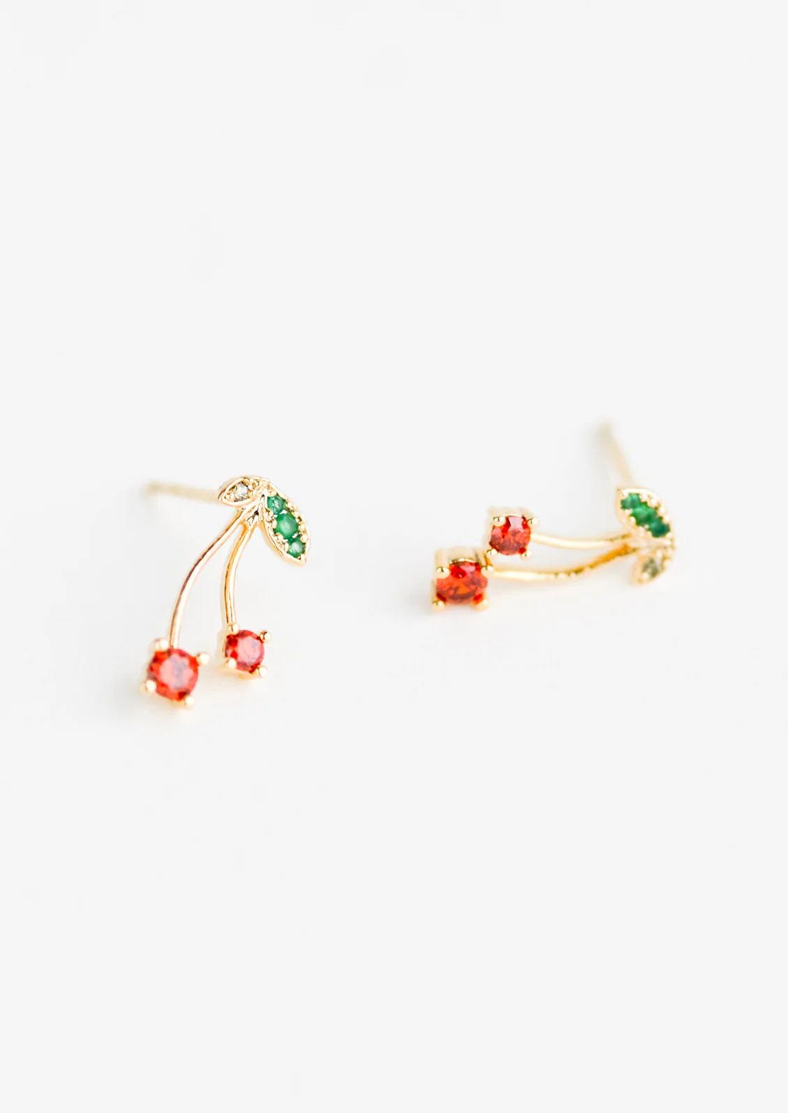 Cherry Stud Earrings - Image 3