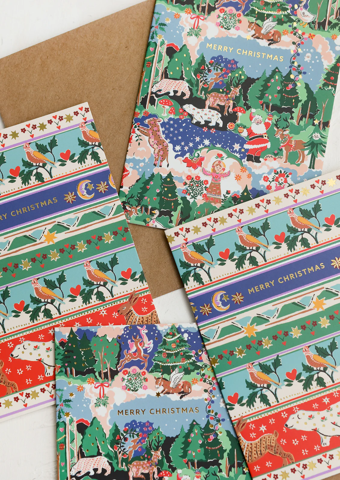 Whimsical Christmas Card Set - Image 2