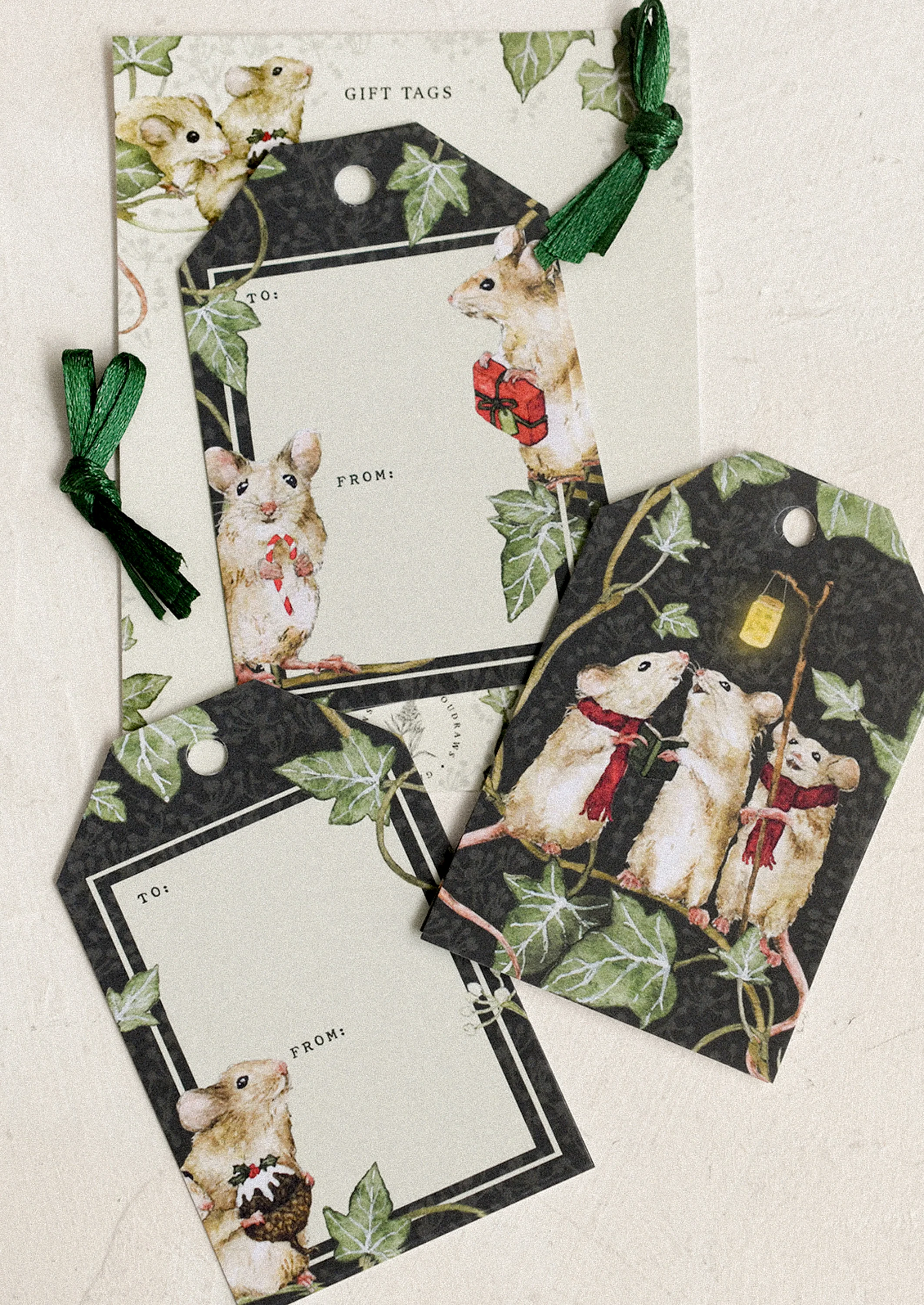 Christmouse Gift Tag Set