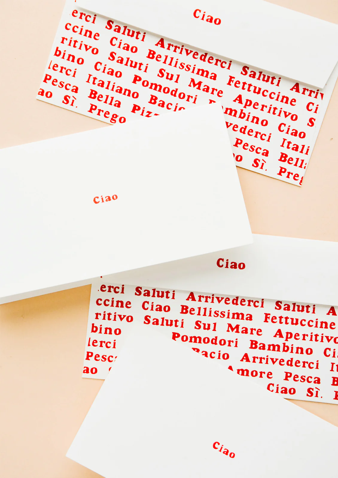 Ciao Italian Greetings Card Set