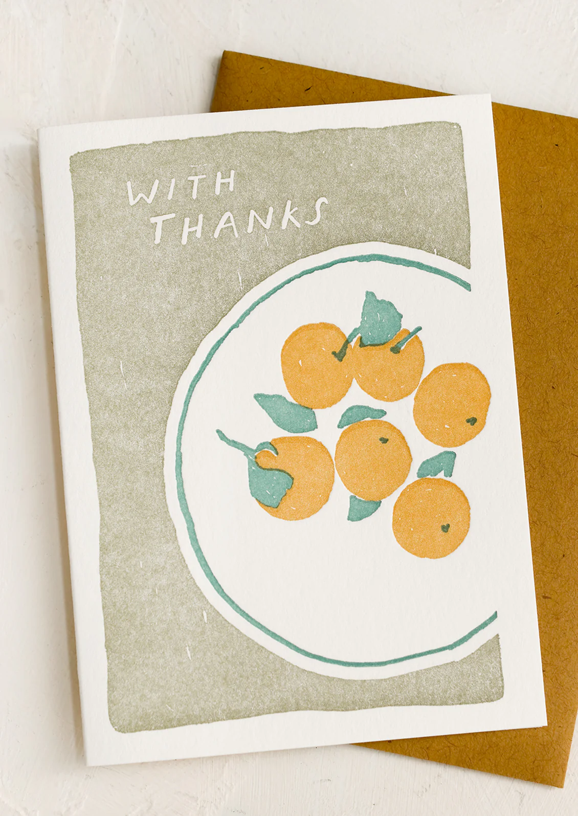 Clementines Thank You Card