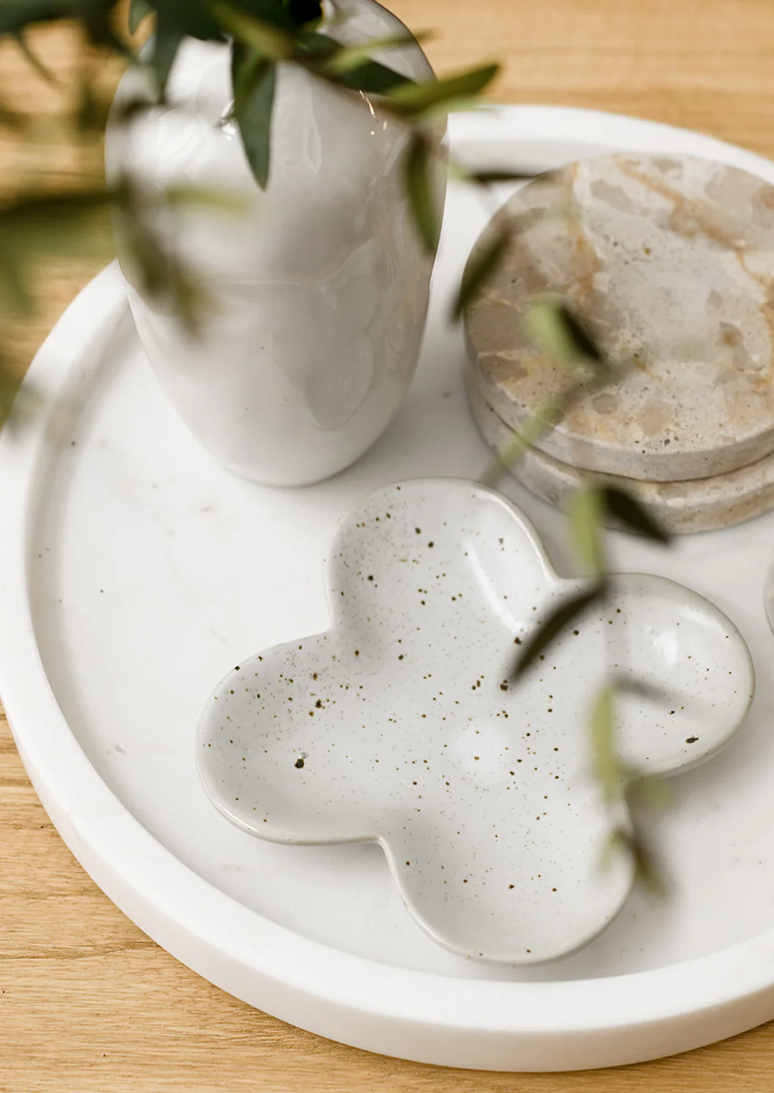 Clover Ceramic Dish - Image 2