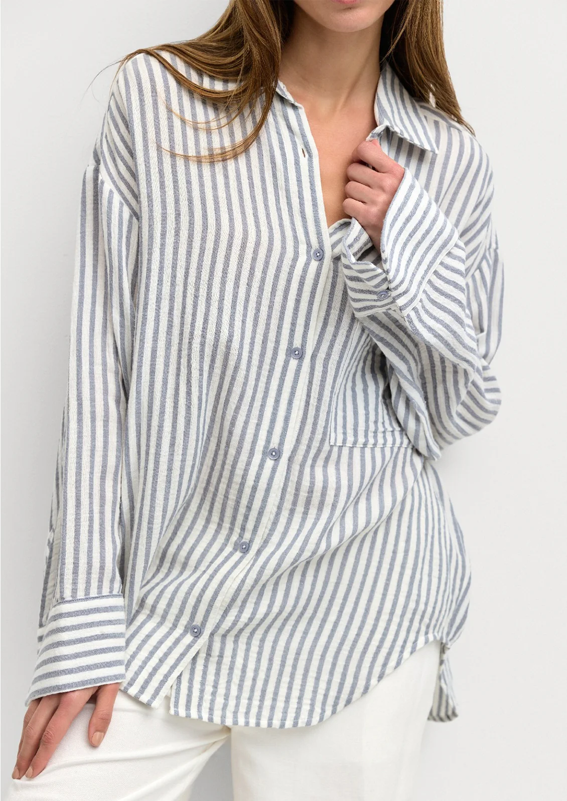 Collins Doublecloth Cotton Shirt